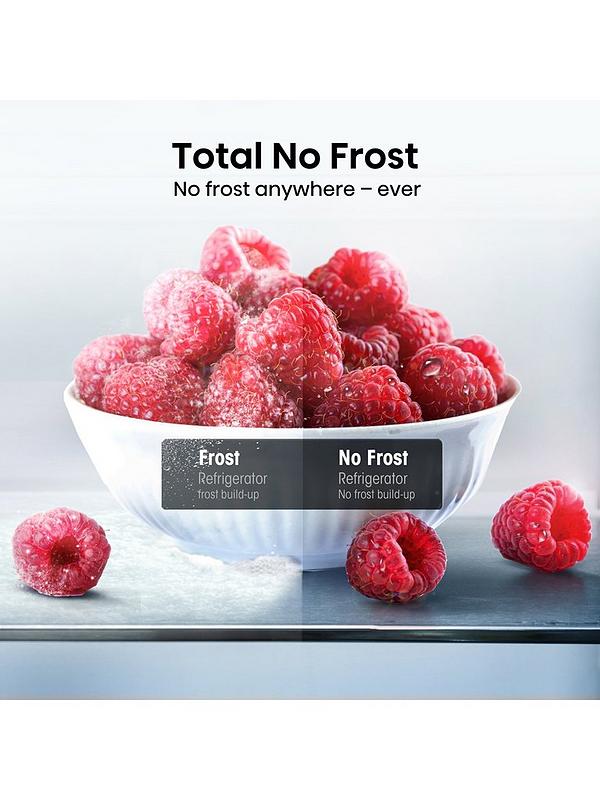 Hisense RB390N4WBE 60cm Wide, Total No Frost, Freestanding Fridge Freezer - Black - Image 5